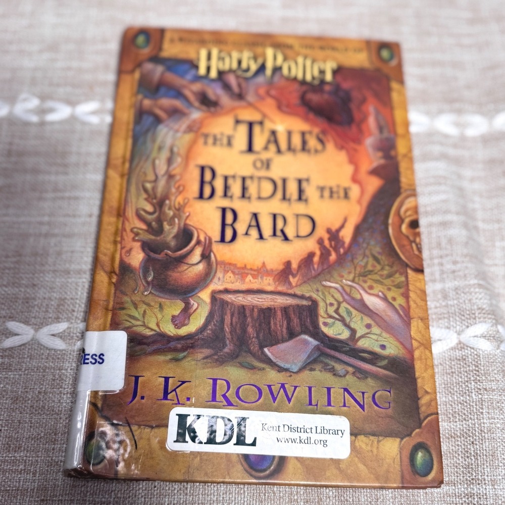 The Tales of Beedle the Bard J.K. Rowling Harry Potter First Edition Hardcover